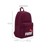 MOCHILA PUMA UNISEX 9119120 TEXTIL VINO