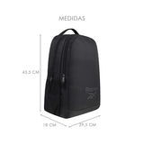 BACKPACK UNISEX REEBOK REBPSS22001 TEXTIL NEGRO