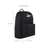 BACKPACK UNISEX REEBOK RBKFW23BP200 TEXTIL NEGRO