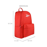 BACKPACK UNISEX REEBOK RBKFW23BP202 TEXTIL ROJO