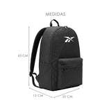 MOCHILA REEBOK UNISEX BP0235 TEXTIL NEGRO