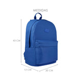 MOCHILA SKECHERS UNISEX SKCH7684BLU TEXTIL AZUL