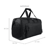 MALETA DEPORTIVA PIRMA 15049 TEXTIL NEGRO