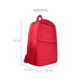 BACKPACK UNISEX FILA F23L070120 TEXTIL ROJO