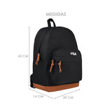 MOCHILA FILA UNISEX F23L068160 TEXTIL NEGRO
