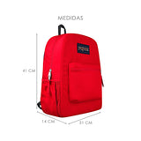 BACKPACK UNISEX JAN SPORT JS0A47LW5XP TEXTIL ROJO