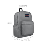 MOCHILA UNISEX JAN SPORT JS0A4QUT7H6 TEXTIL GRIS