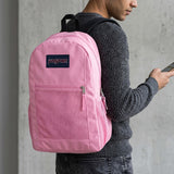 MOCHILA JAN SPORT UNISEX JS0A4QW488R TEXTIL ROSA