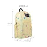 MOCHILA JAN SPORT UNISEX JS0A4QW4GJ9 TEXTIL BEIGE