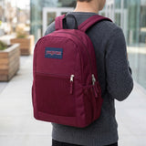 MOCHILA JAN SPORT UNISEX JS0A4QW404S TEXTIL ROJO