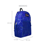 MOCHILA JAN SPORT UNISEX JS0A4QW4GJ0 TEXTIL AZUL
