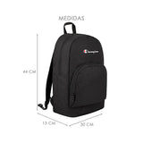 MOCHILA CHAMPION UNISEX G07XUSS2509113 TEXTIL NEGRO