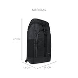 BACKPACK UNISEX DOCKERS 42247-59 TEXTIL NEGRO