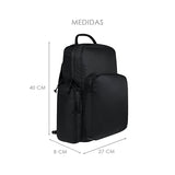 BACKPACK UNISEX DOCKERS 43654-59 TEXTIL NEGRO