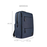 MOCHILA UNISEX CHARLY 8068154420 TEXTIL AZUL