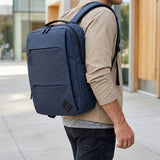 MOCHILA UNISEX CHARLY 8068154420 TEXTIL AZUL