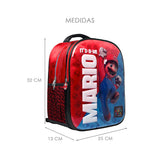 MOCHILA UNISEX THE SUPER MARIO BROS 176898 TEXTIL ROJO