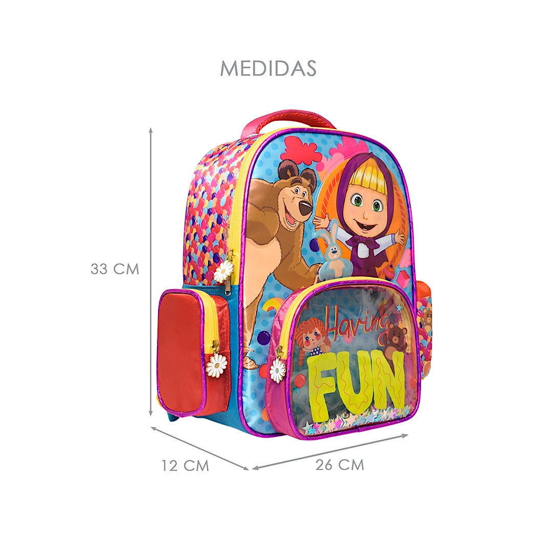 Fashion mochila de masha