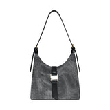 BOLSA DAMA MM ITALY D1255-4 SIMIPIEL NEGRO