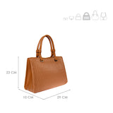 BOLSA DAMA MM ITALY Z2525 SIMIPIEL CAFE