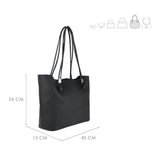 BOLSA FOREVER YOUNG MUJER B39 SIMIPIEL NEGRO