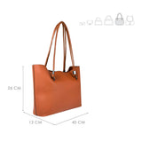 BOLSA FOREVER YOUNG MUJER B39 SIMIPIEL CAFÉ