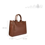 BOLSA FOREVER YOUNG MUJER B35-1 SIMIPIEL CAFÉ