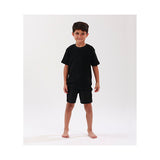 SHORT DE TOALLA 98 COAST AV. NIÑO SH69023 ALGODÓN NEGRO