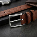 CINTURÓN DOCKERS HOMBRE 45269-26 SIMIPIEL CAFÉ