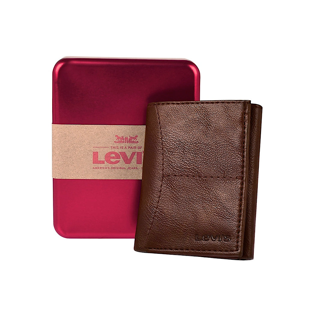 CARTERA HOMBRE LEVI´S W43437-27 SIMIPIEL CAFÉ – Stylo México