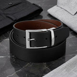 CINTURÓN DOCKERS HOMBRE C37695-5926 SIMIPIEL NEGRO