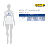 PLAYERA DAMA ADIDAS IN7979 TEXTIL BLANCO