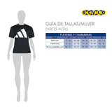 T-SHIRT DAMA ADIDAS JC5724 TEXTIL NEGRO
