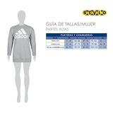 SUDADERA DAMA ADIDAS IC9850 TEXTIL GRIS