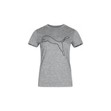 T-SHIRT DAMA PUMA 52589303 POLIESTER GRIS