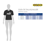 PLAYERA OMBLIGUERA PUMA MUJER 68497201 TEXTIL NEGRO