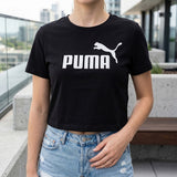 PLAYERA OMBLIGUERA PUMA MUJER 68497201 TEXTIL NEGRO
