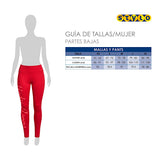 LICRA UNDER ARMOUR MUJER 1369919600 TEXTIL ROJO