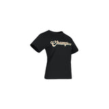 T-SHIRT DAMA CHAMPION GPWSS2509113 TEXT NGO