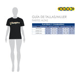T-SHIRT DAMA CHAMPION GPWSS2509113 TEXT NGO