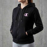 SUDADERA CHAMPION MUJER GF01WFW25054130 TEXTIL NEGRO