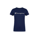 PLAYERA CHAMPION MUJER GP01WFW25006230 TEXTIL AZUL