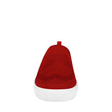 TENIS CASUALES DAMA CAPA DE OZONO 393214-3 TEXTIL ROJO