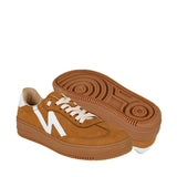TENIS CASUALES DAMA NOMADAS 24745 SUEDE CAFÉ