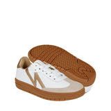 TENIS CASUALES NIÑA NOMADAS 25100 SIMIPIEL BLANCO