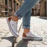 Tenis Levis para mujer, color textil blanco, corrida 23-26