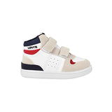 TENIS LEVI´S NIÑO 409750824 SIMIPIEL BALNCO 13-16