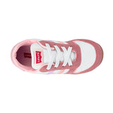 TENIS NIÑA LEVI´S 0409280013 SIMIPIEL BCO/ROSA 18-21