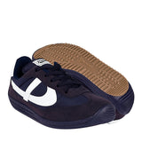 Tenis Panam para hombre, color azul textil, corrida 26-29