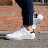 TENIS PANAM HOMBRE 0120150016 SIMIPIEL BLANCO